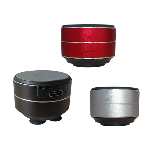 Mini TWS Wireless Bluetooth Speaker with Suction Cup – Portable Waterproof Speaker for Shower, Desk, or Travel