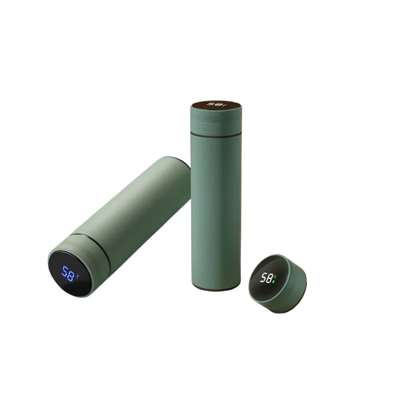 Smart Thermos Bottle with LED Temperature Display (500ml) – Vacuum Insulated Stainless Steel Flask