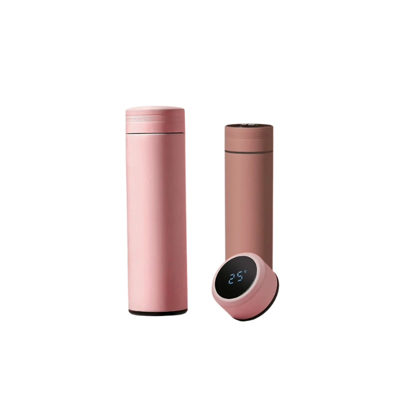 Smart Thermos Bottle with LED Temperature Display (500ml) – Vacuum Insulated Stainless Steel Flask