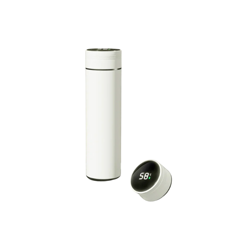 Smart Thermos Bottle with LED Temperature Display (500ml) – Vacuum Insulated Stainless Steel Flask